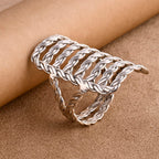 Royal Bali- Sterling Silver Ring, Silver Wt. 5.88 Gms.