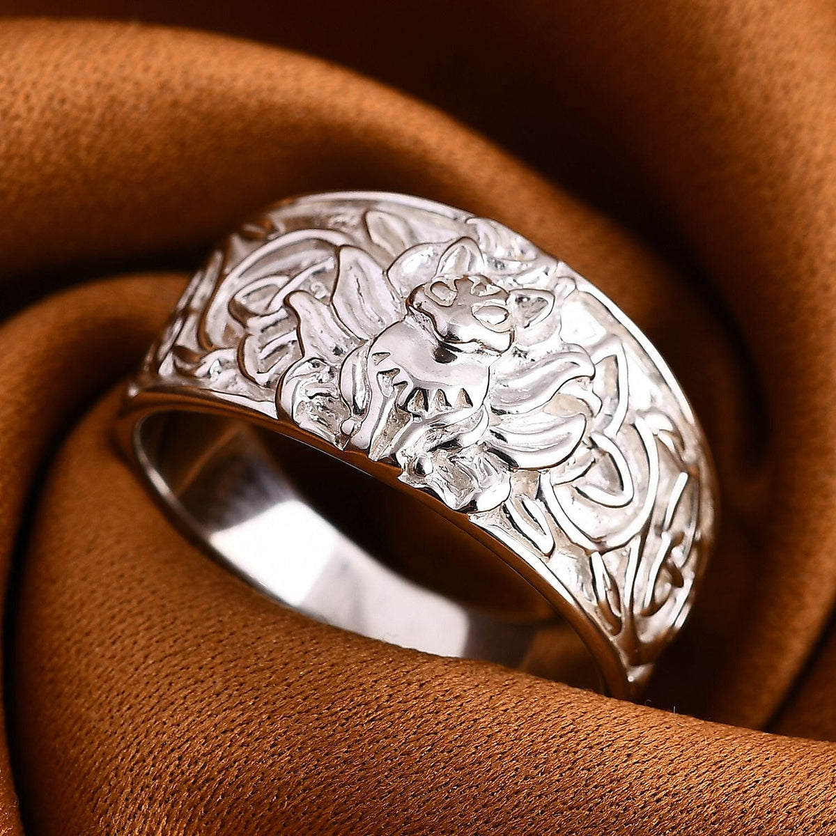 Royal Bali Collection Sterling Silver Kitsun Ring 7844460 1