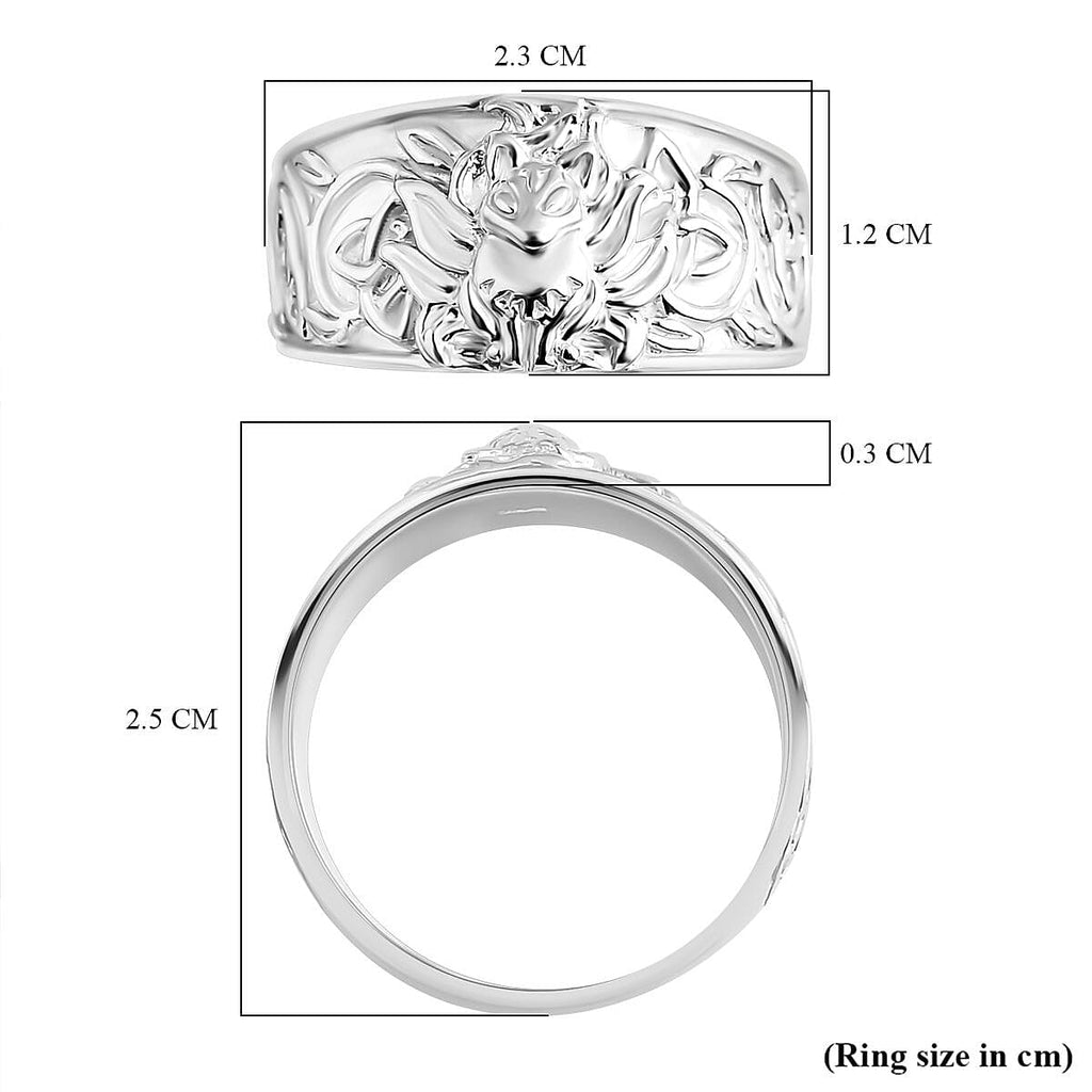 Royal Bali Collection Sterling Silver Ring