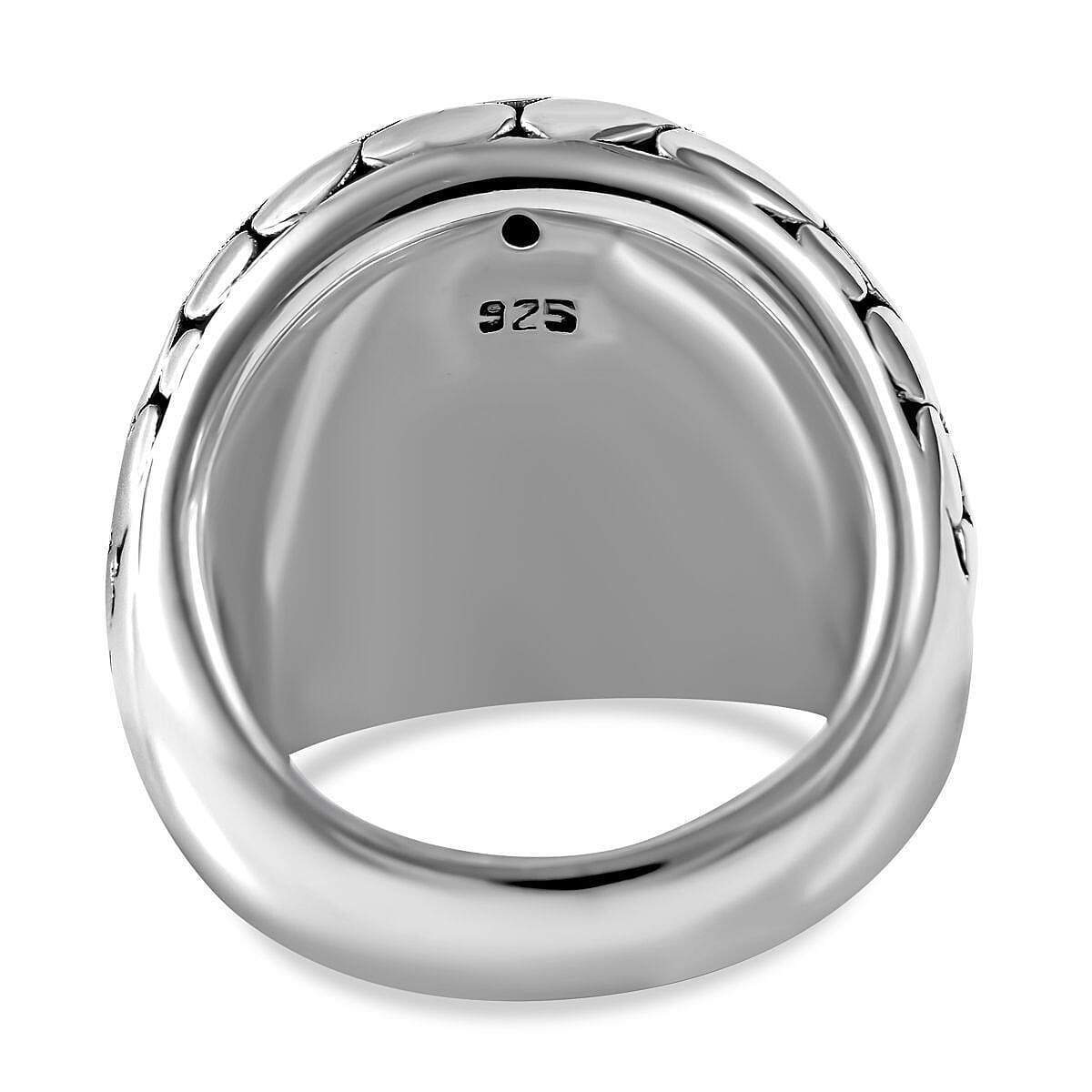 Sterling Silver Pebble Ring 7309185 10