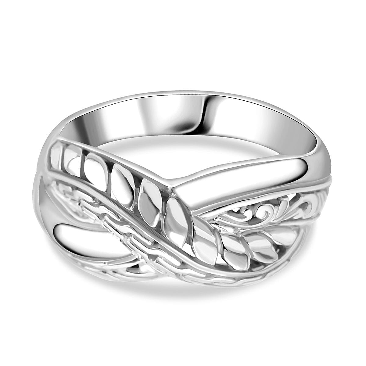 Royal Bali Collection Sterling Silver Ring, Silver Wt. 6.50 Gms. 7846394 0