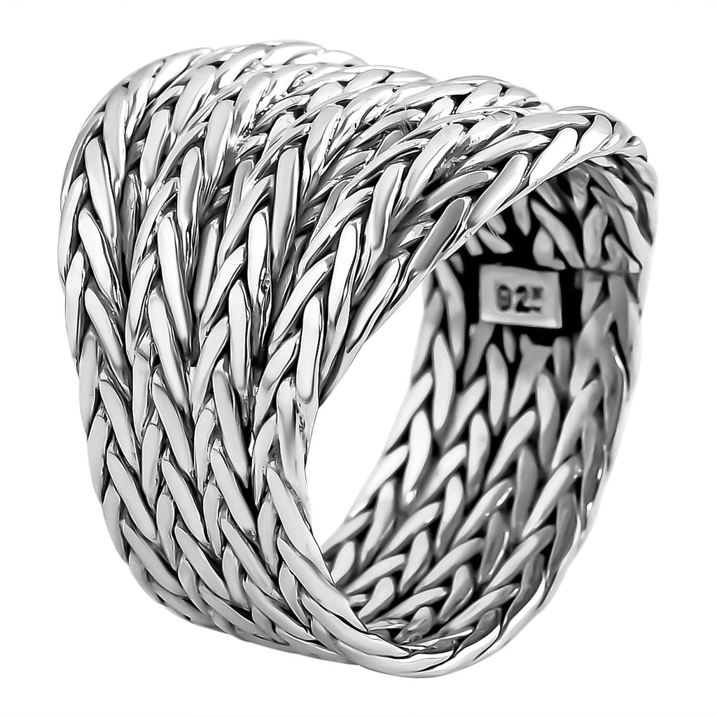 Sterling Silver Ring, Silver Wt. 7.85 Gms