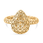 Treasure Of Siam - Sterling Silver Ring in Yellow Gold Plating