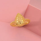 Treasure Of Siam - Sterling Silver Ring in Yellow Gold Plating