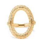 Sterling Silver Ring in Yellow Gold Plating
