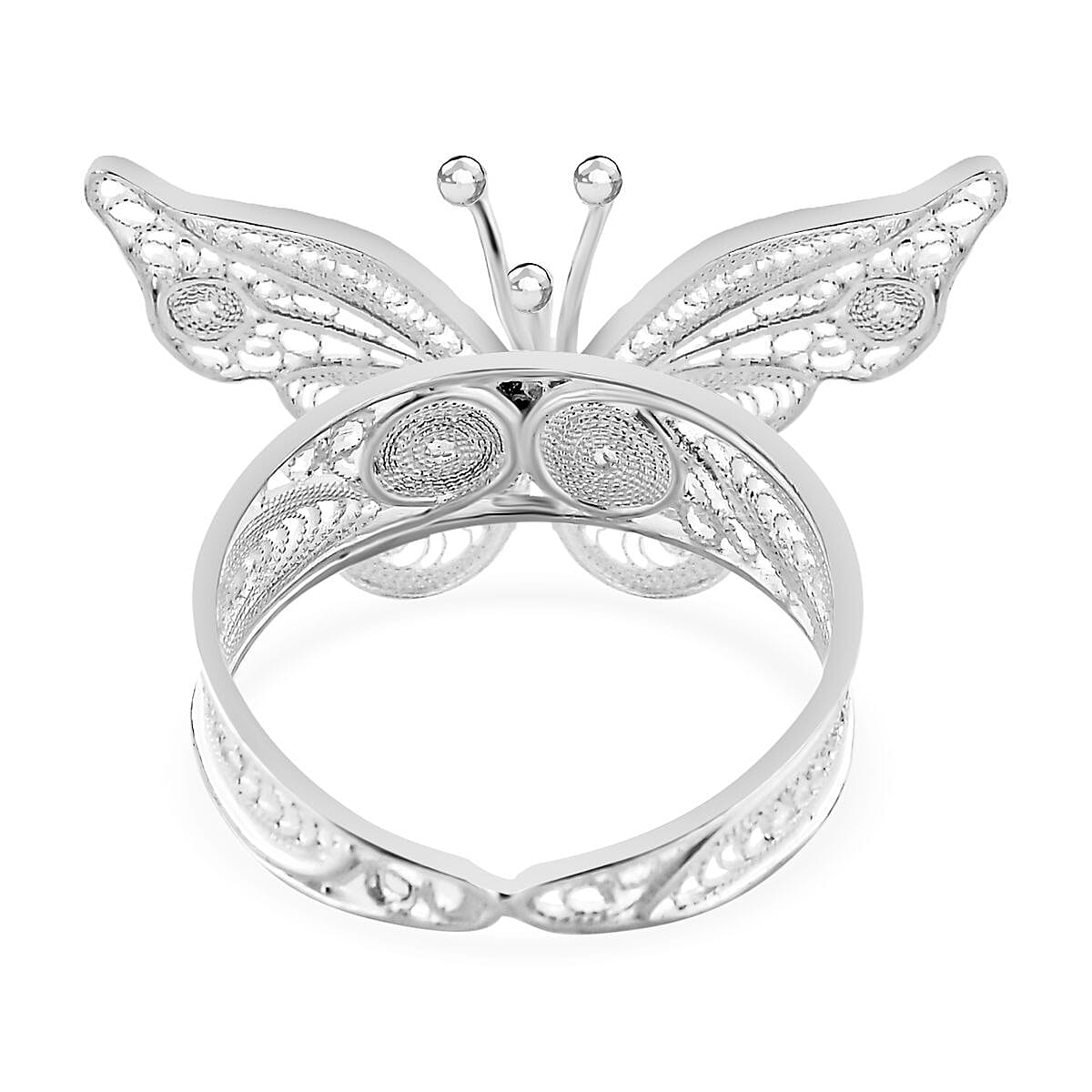 Butterfly Ring in Sterling Silver 7728358 10