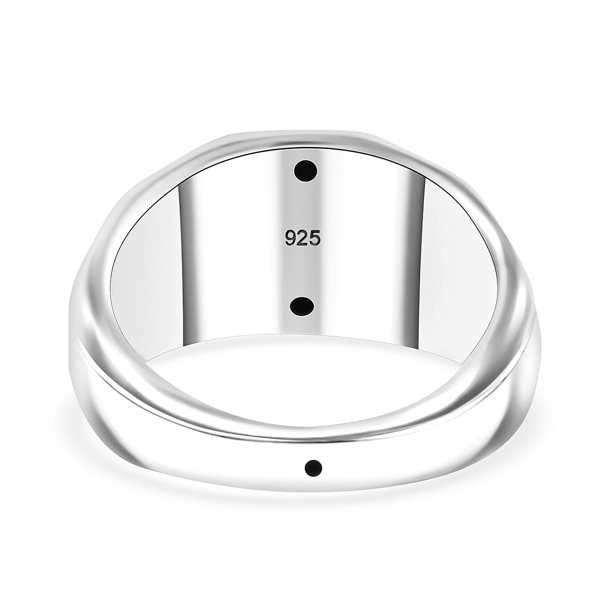 JCK Vegas Closeout - Sterling Silver Diamond Cut Band Ring 7803027 4