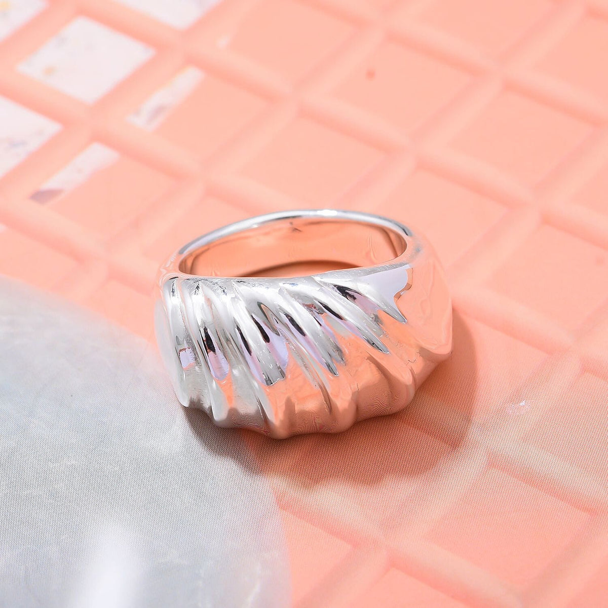 Thai Sterling Silver Braid Design Ring 7810457 1