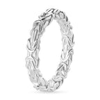 FIRST TIME EVER - Sterling Silver Byzantine Link Ring