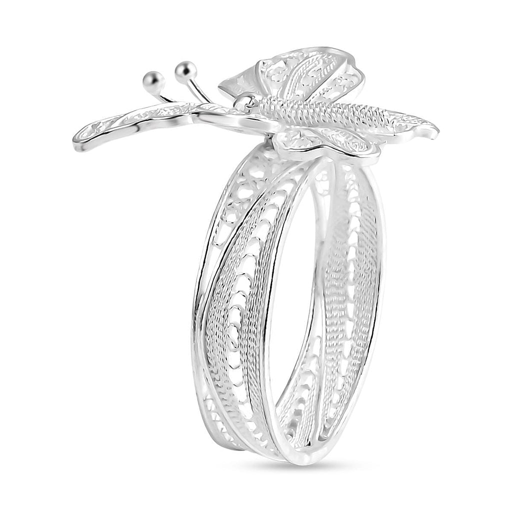 Bali Legacy Sterling Silver Butterfly Ring