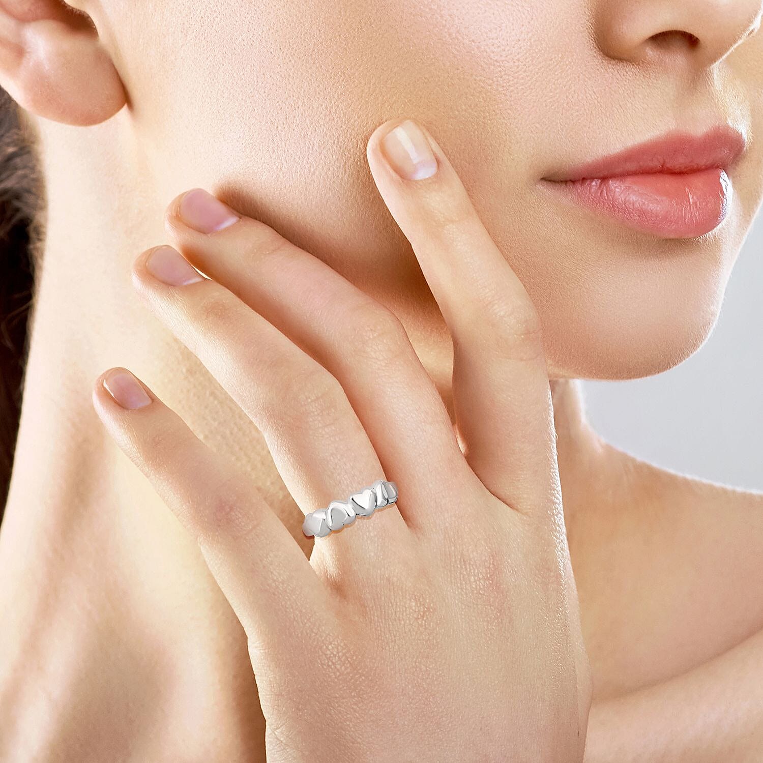 Thai Sterling Silver Band Ring 8248473 2