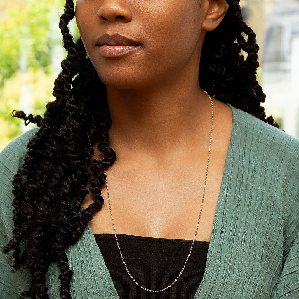 Sterling Silver Chain (Size - 28)