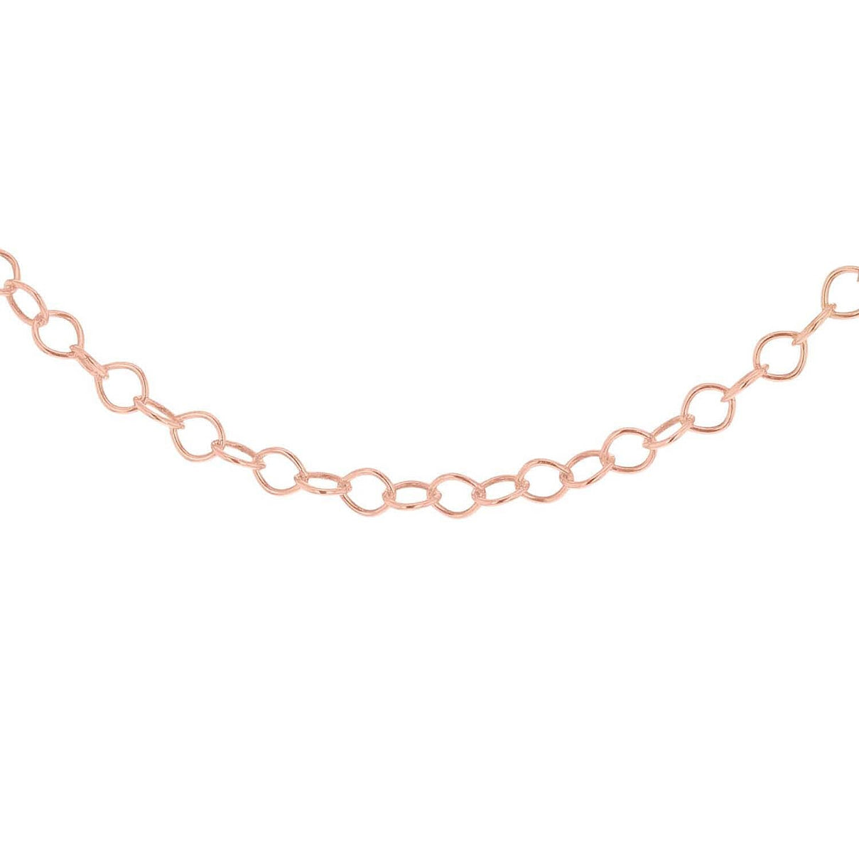Sterling Silver Rose Gold Plated 30 Belcher Chain 18 Inch 7611544 6