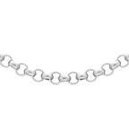 JCK Vegas - Sterling Silver Round Belcher Chain (Size - 20), Silver Wt. 20.00 Gms