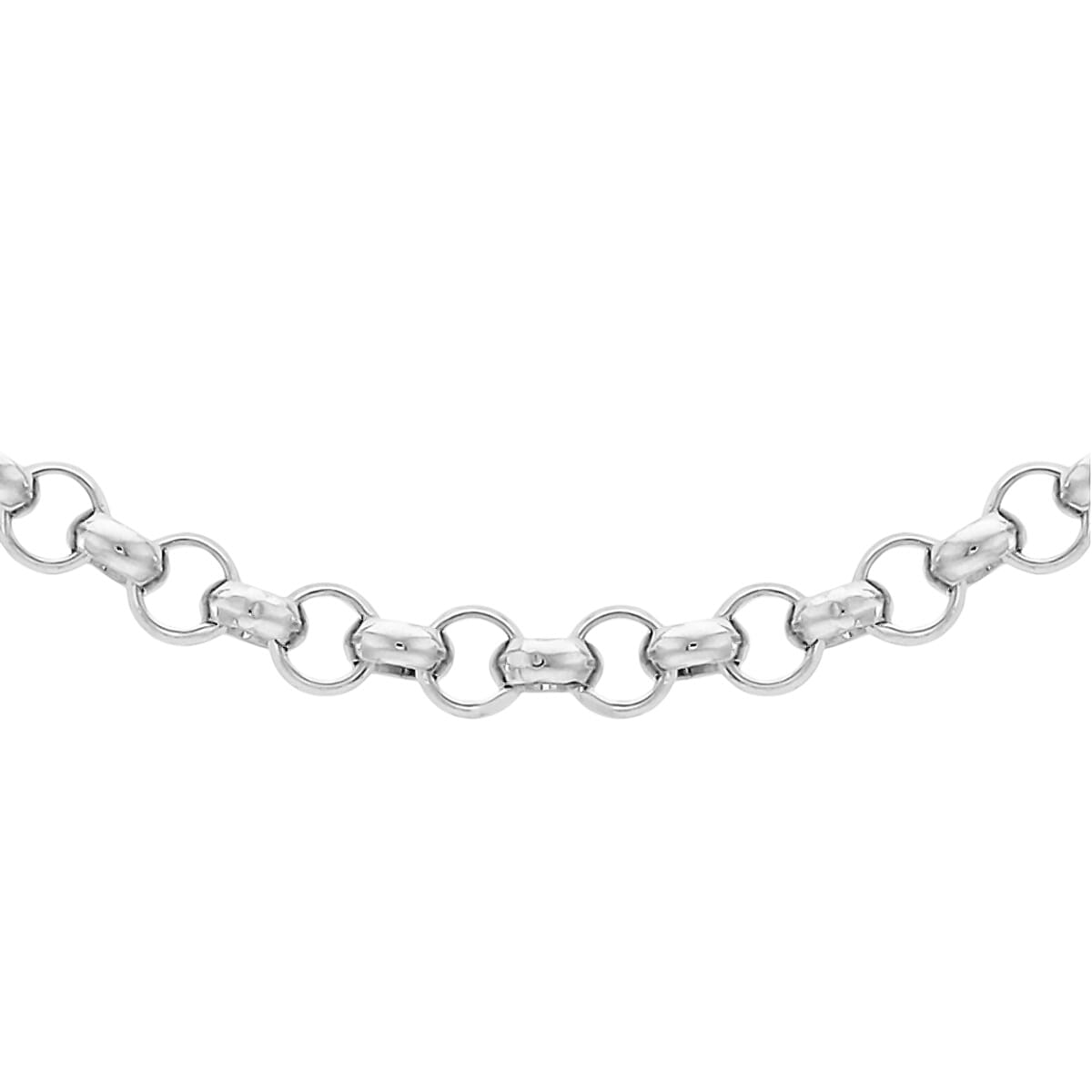 JCK Vegas - Sterling Silver Round Belcher Chain (Size - 20), Silver Wt. 20.00 Gms 7737900 0
