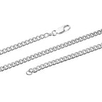 Sterling Silver Chain (Size - 24),  Silver Wt. 19.5 Gms