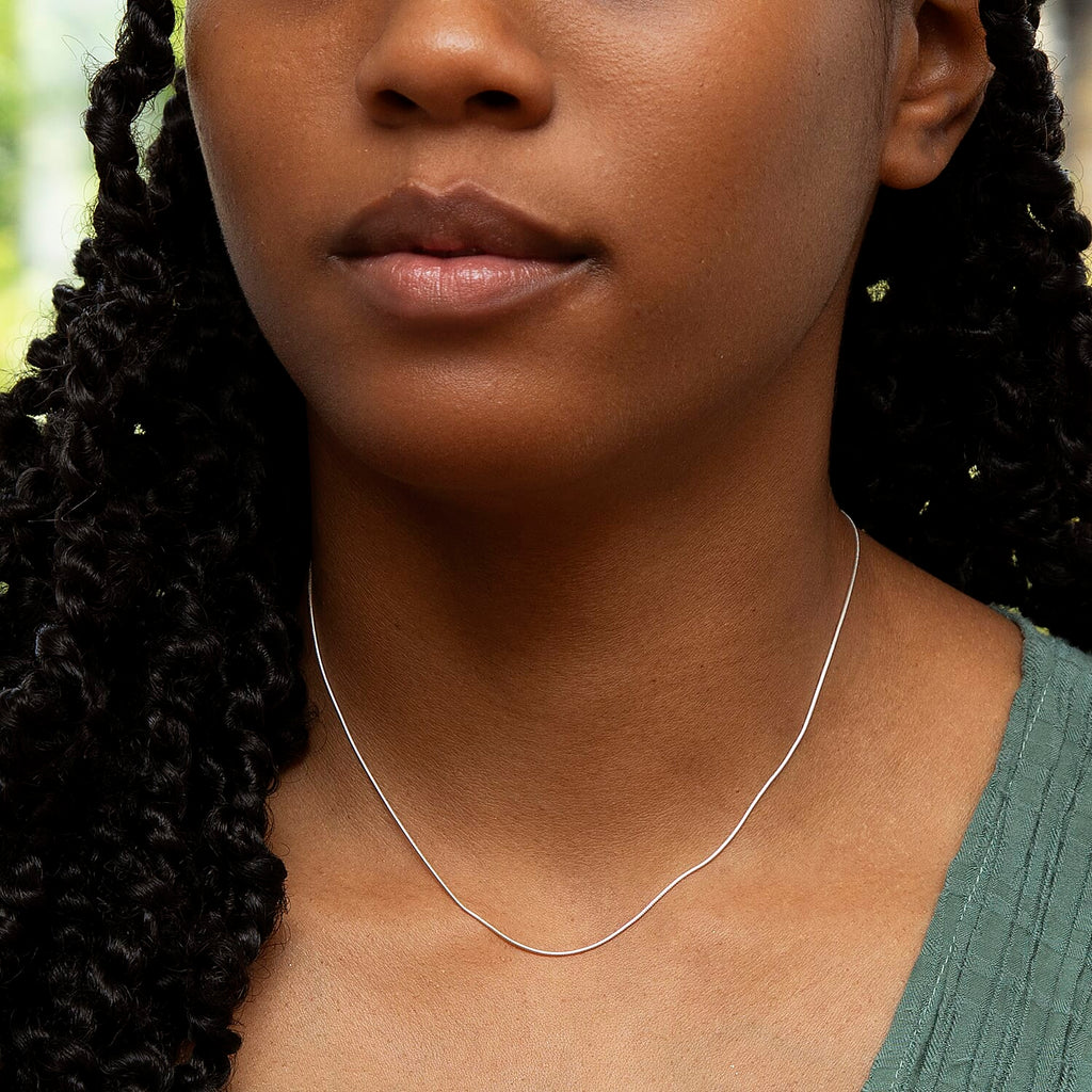 Sterling Silver Chain (Size - 16)