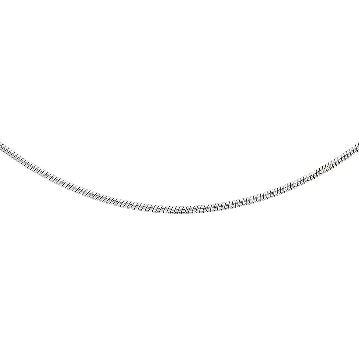 Sterling Silver Round Snake Chain 16 Inch 7618384 4