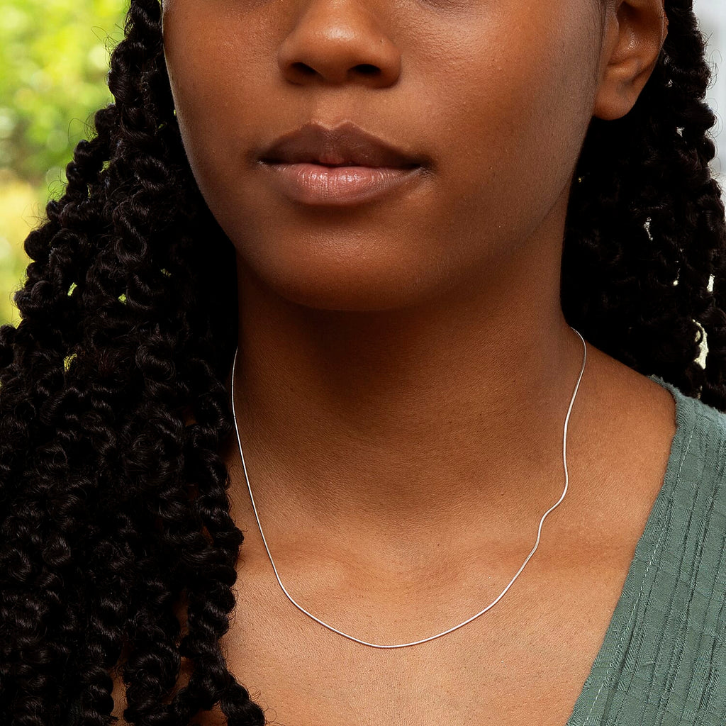 Sterling Silver Chain (Size - 18)