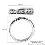 Sterling Silver Stackable Floral Ring