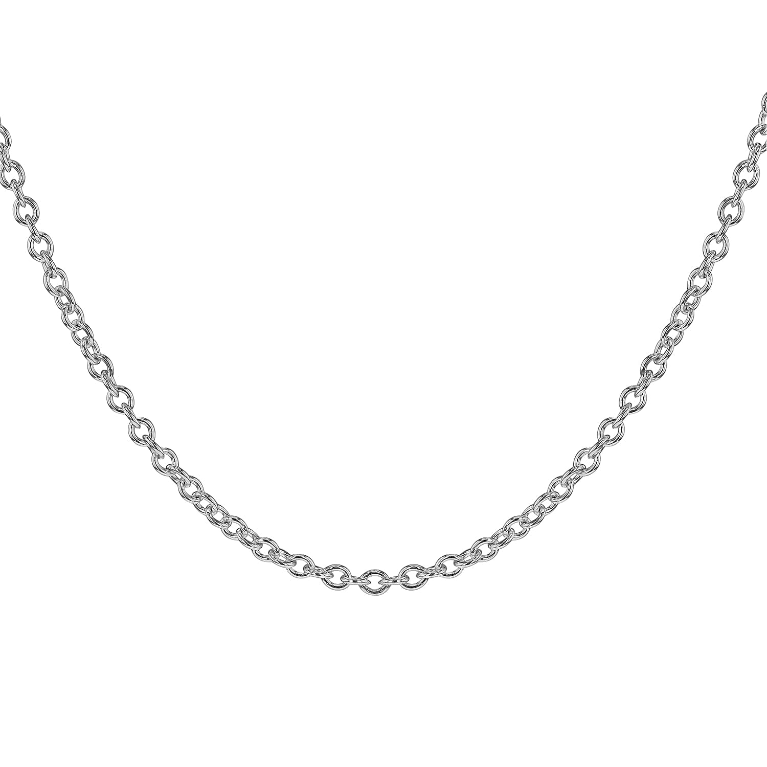 Sterling Silver Trace Chain 16 Inch 7607794 1