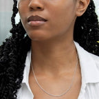 Sterling Silver Chain (Size - 20)
