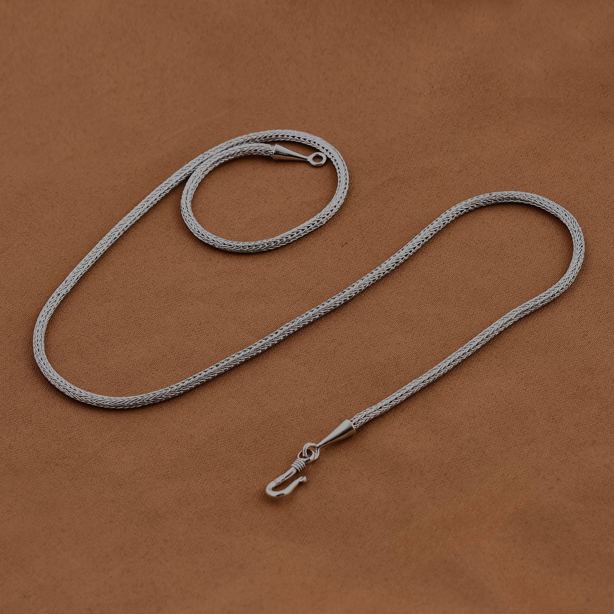 Sterling Silver Tulang Naga Necklace (Size - 30),  Silver Wt. 23.50 Gms 7620947 4