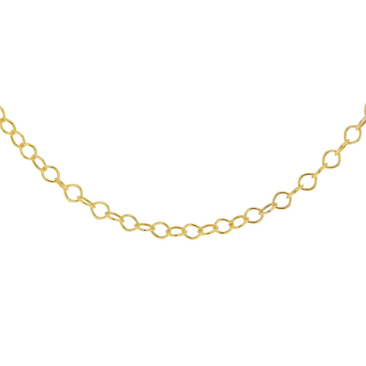 Sterling Silver Yellow Gold Plated 30 Belcher Chain 18 Inch 7611485 6