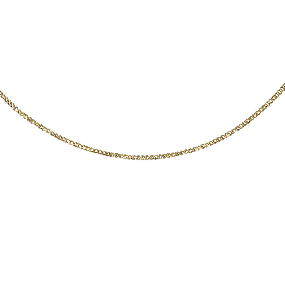 Sterling Silver Yellow Gold Plated Adjustable Heart Slider 35 PG Curb Chain 18 Inch 7620558 3