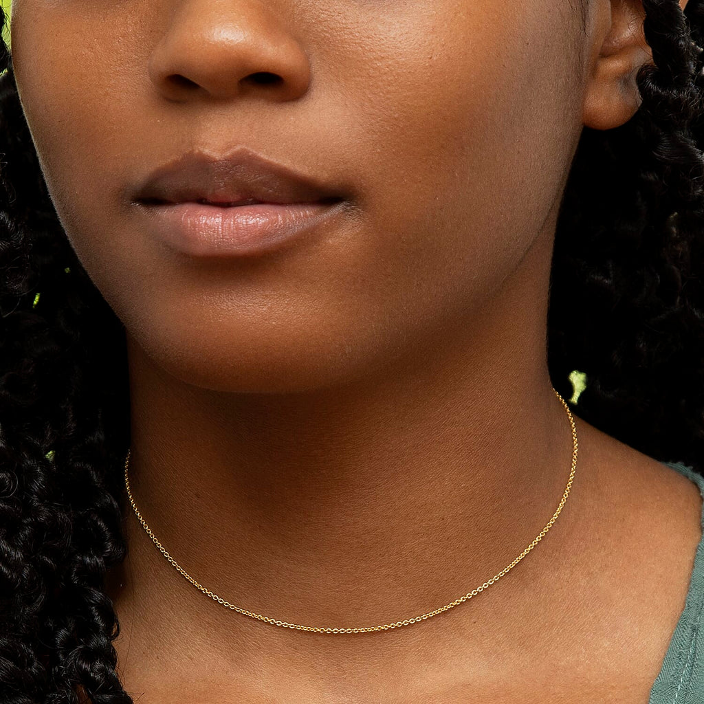 Sterling Silver Chain (Size - 14)