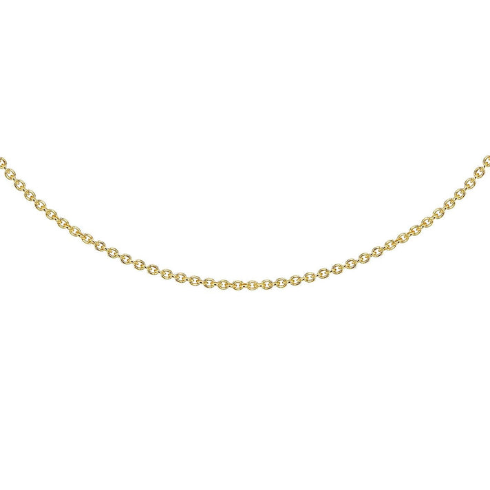 Sterling Silver Yellow Gold Plated Belcher Chain 16 Inch 7611686 2