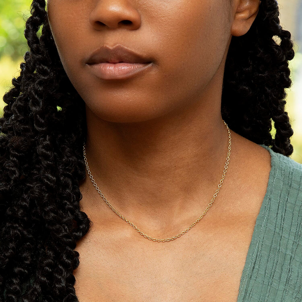 Sterling Silver Chain (Size - 16)