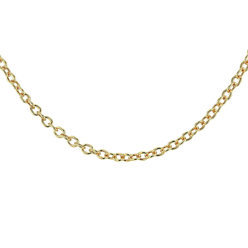 Sterling Silver Chain (Size - 24)
