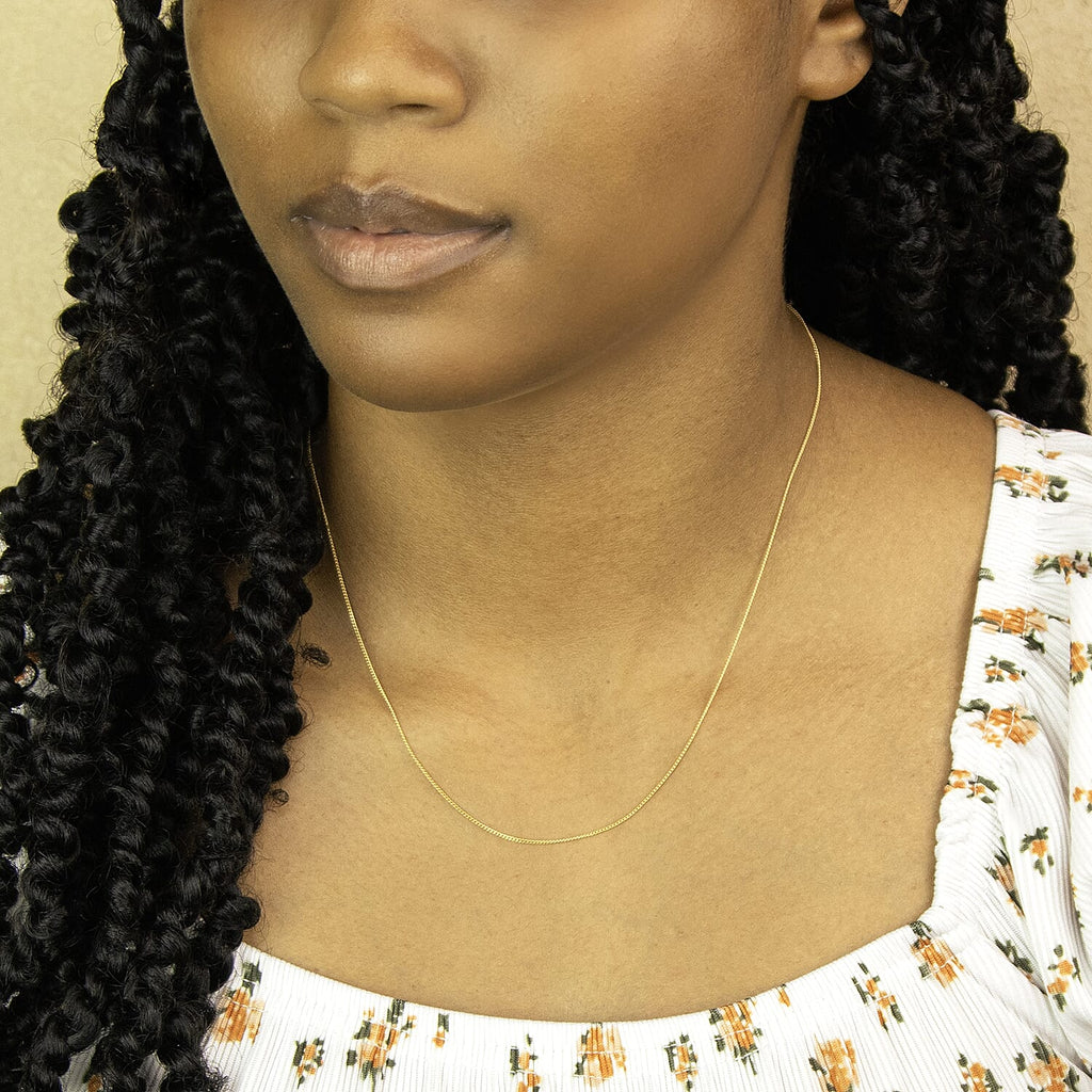 Sterling Silver Chain (Size - 20)