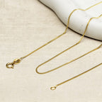 Sterling Silver Panza Curb Chain (Size - 18) with Spring Ring Clasp