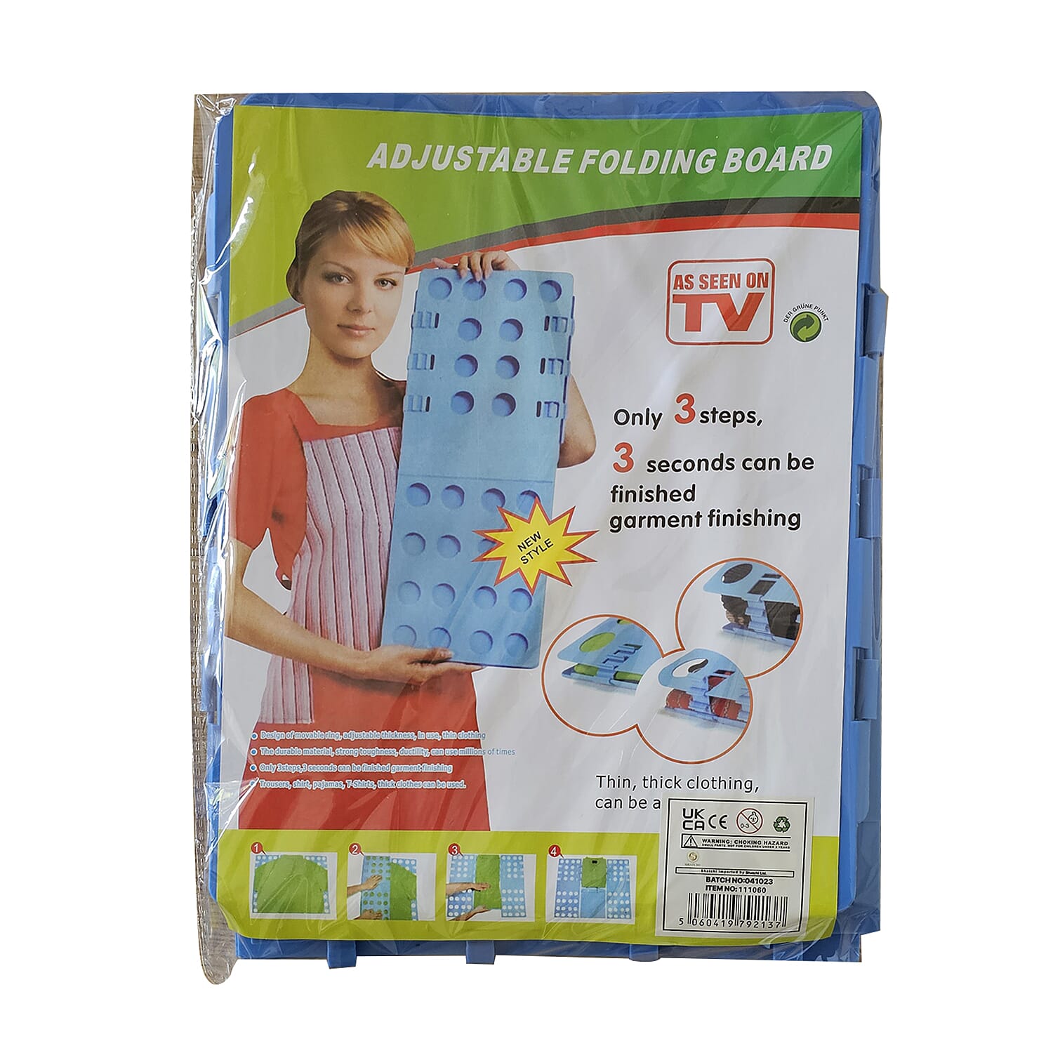 Adjustable clothes folding board 7601908 0