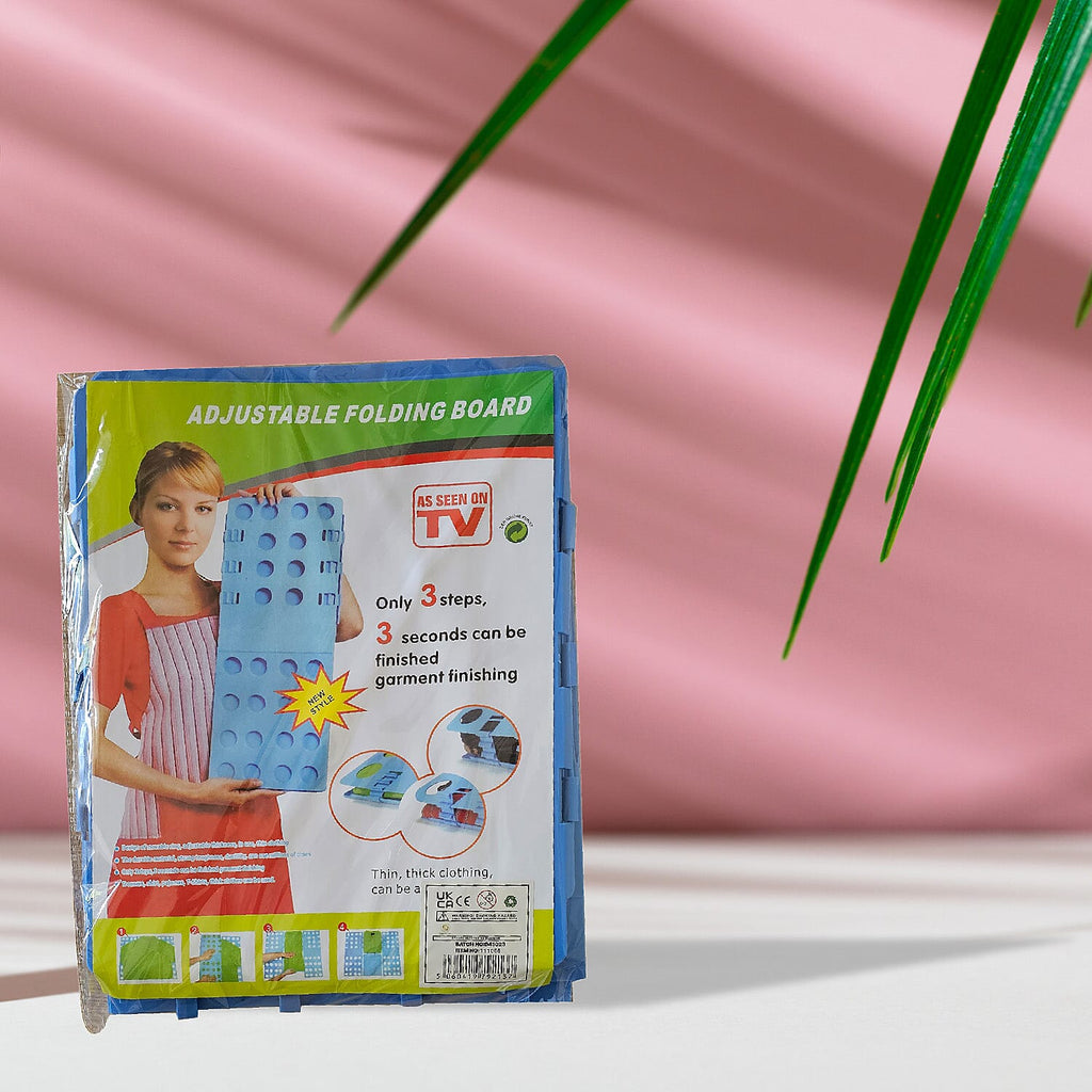 Clothes Folding Board - The Solution to Easy Folding - Blue