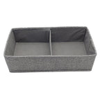 2-Section Draw Divider Set (Size 36x18x10 cm) - Grey