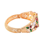 Strada Multi Colour Enameled Crystal Watch - Pink Multi