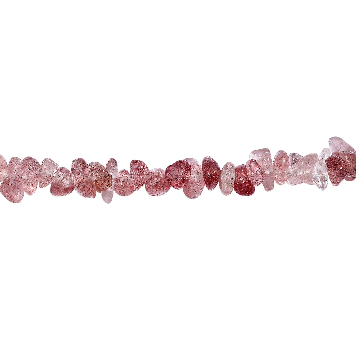 Strawberry Quartz Stone Necklace (Size - 30) 270.00 Ct. 8203454 4