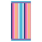 Stripe Microfibre Beach Towel (90 x 180cm) - Multicolour