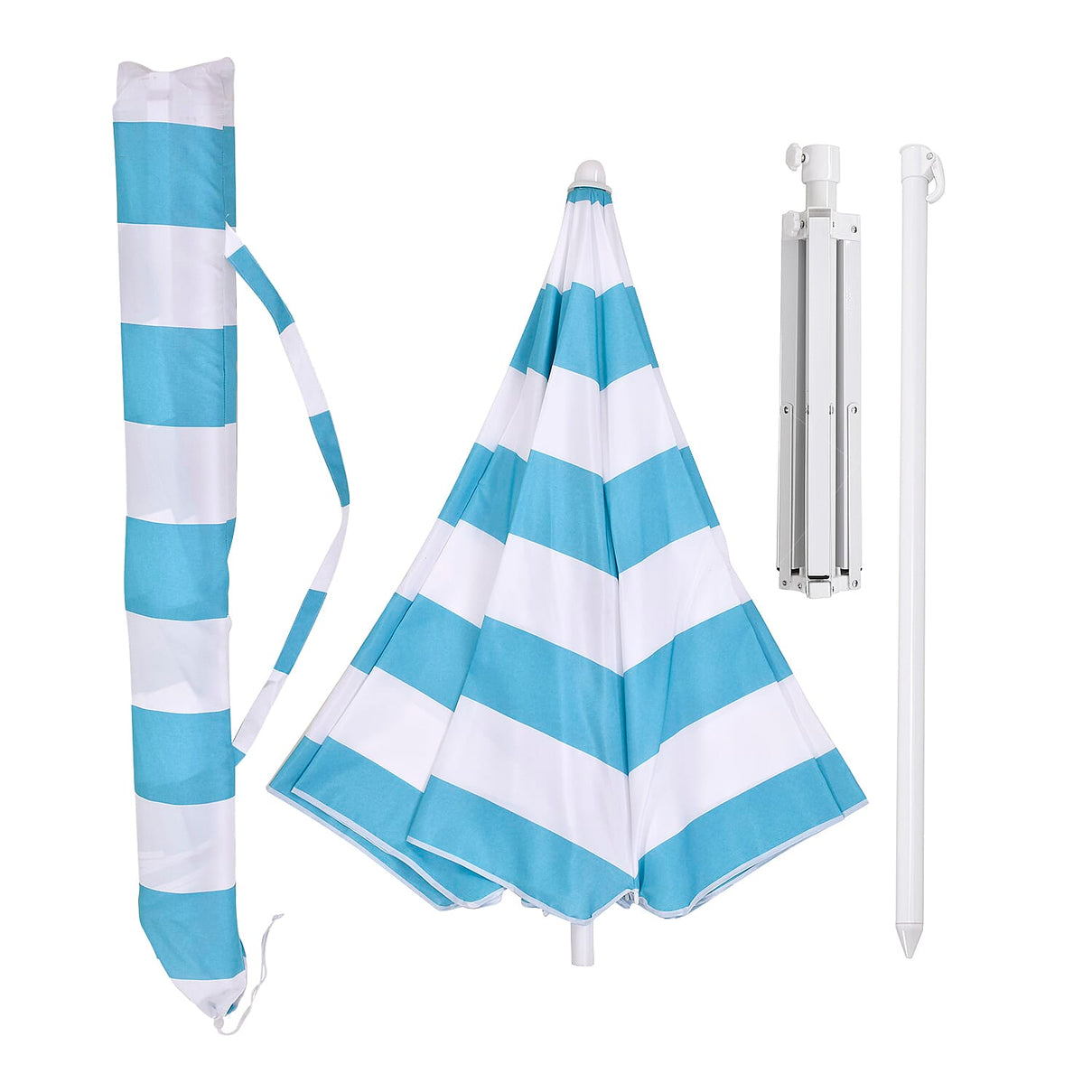 Multi-Purpose Adjustable Parasol with Carry Bag (Size 170 cm) - Blue 7255509 1