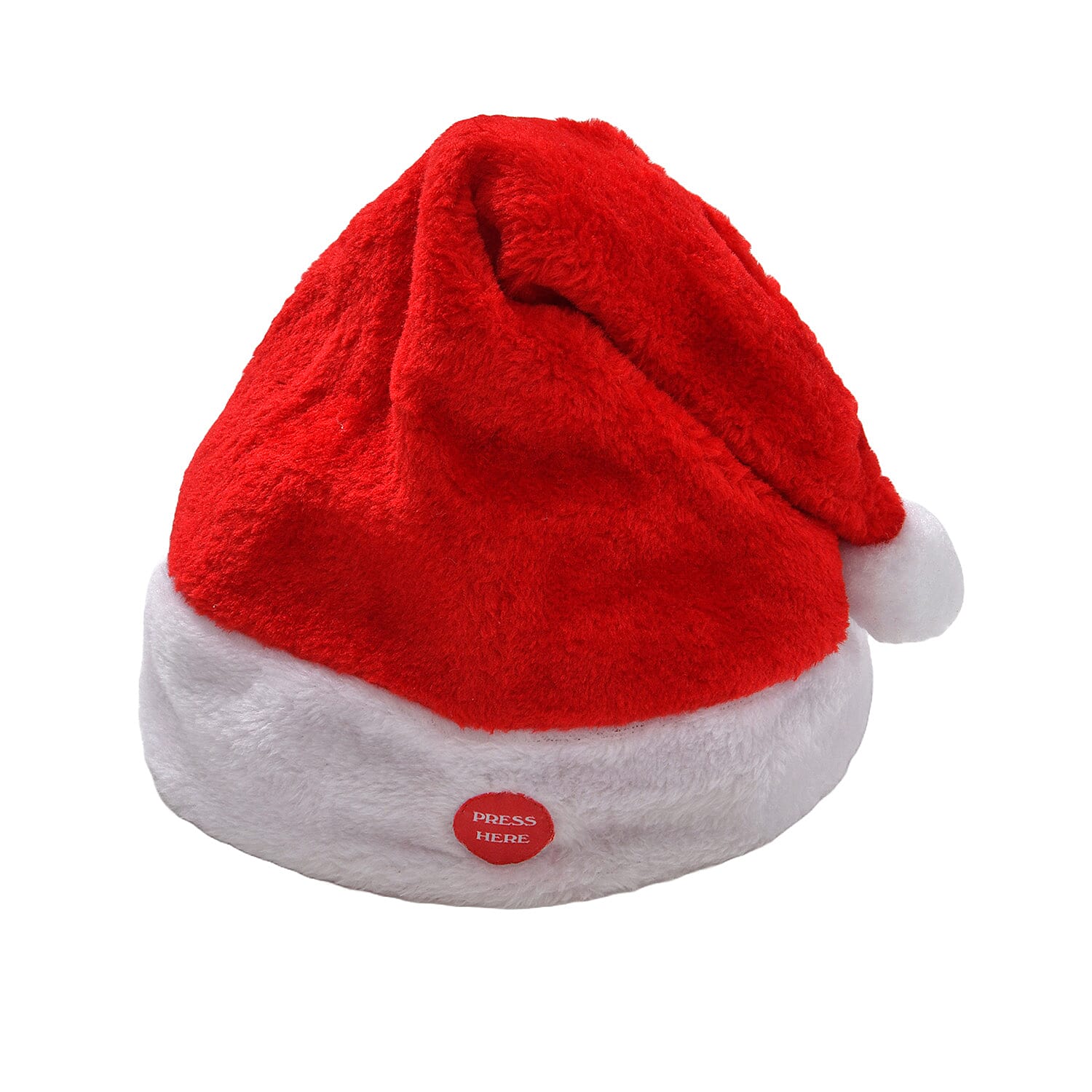 Stuffed Dancing Christmas Hat â€“ Red &amp; White Festive Motion Hat | Battery Operated 7851255 0