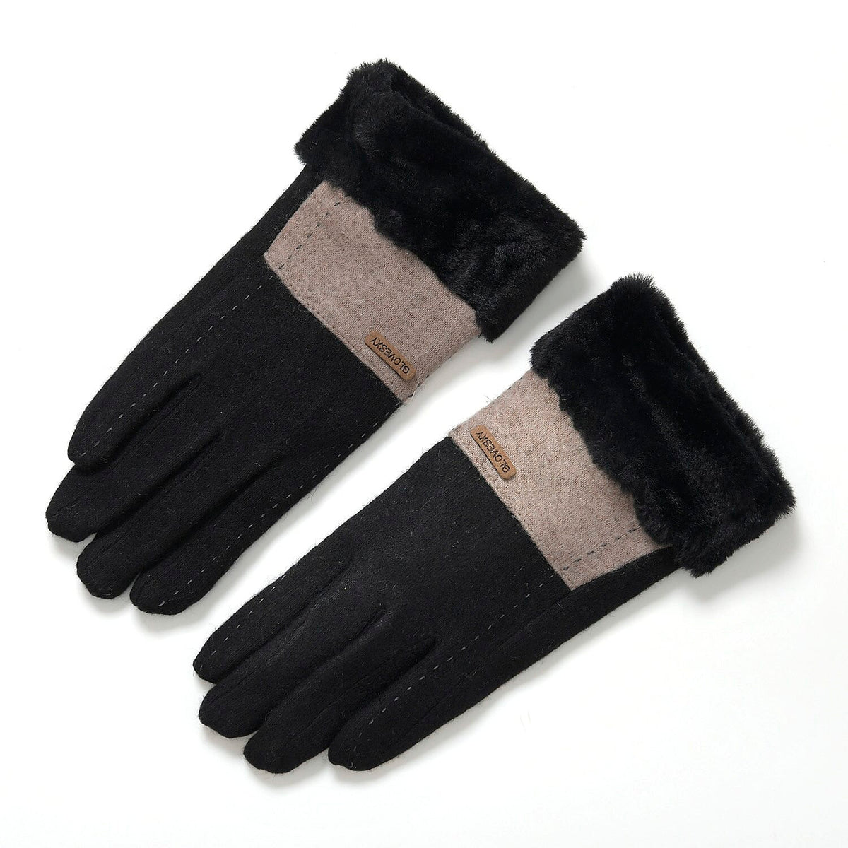 Styled By Glove and Mitten (Size - One Size) - Black &amp; Grey V32586575 4