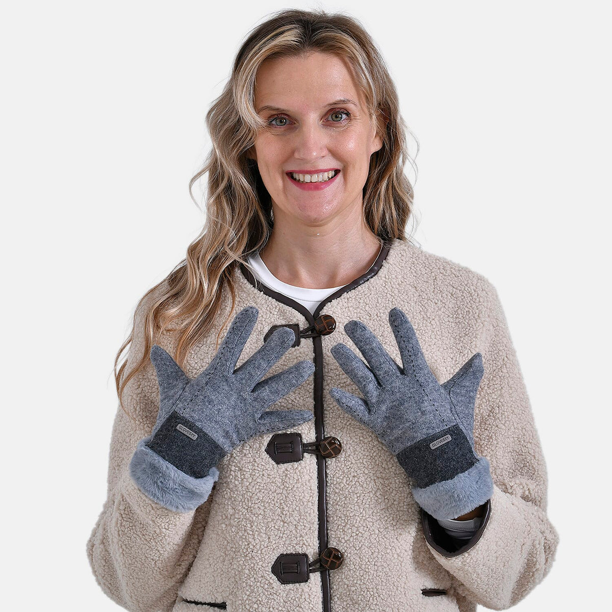Styled By Glove and Mitten (Size - One Size) - Grey &amp; Grey V32647235 0