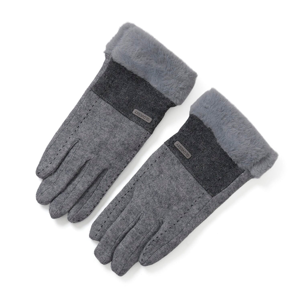 Styled By Glove and Mitten (Size - One Size) - Grey &amp; Grey V32647235 4