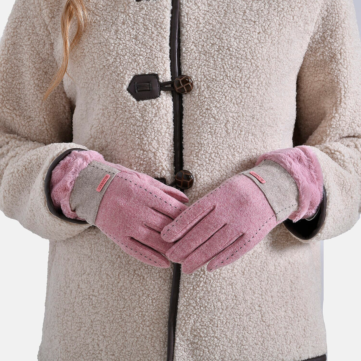 Styled By Glove and Mitten (Size - One Size) - Pink &amp; Grey V32747296 3