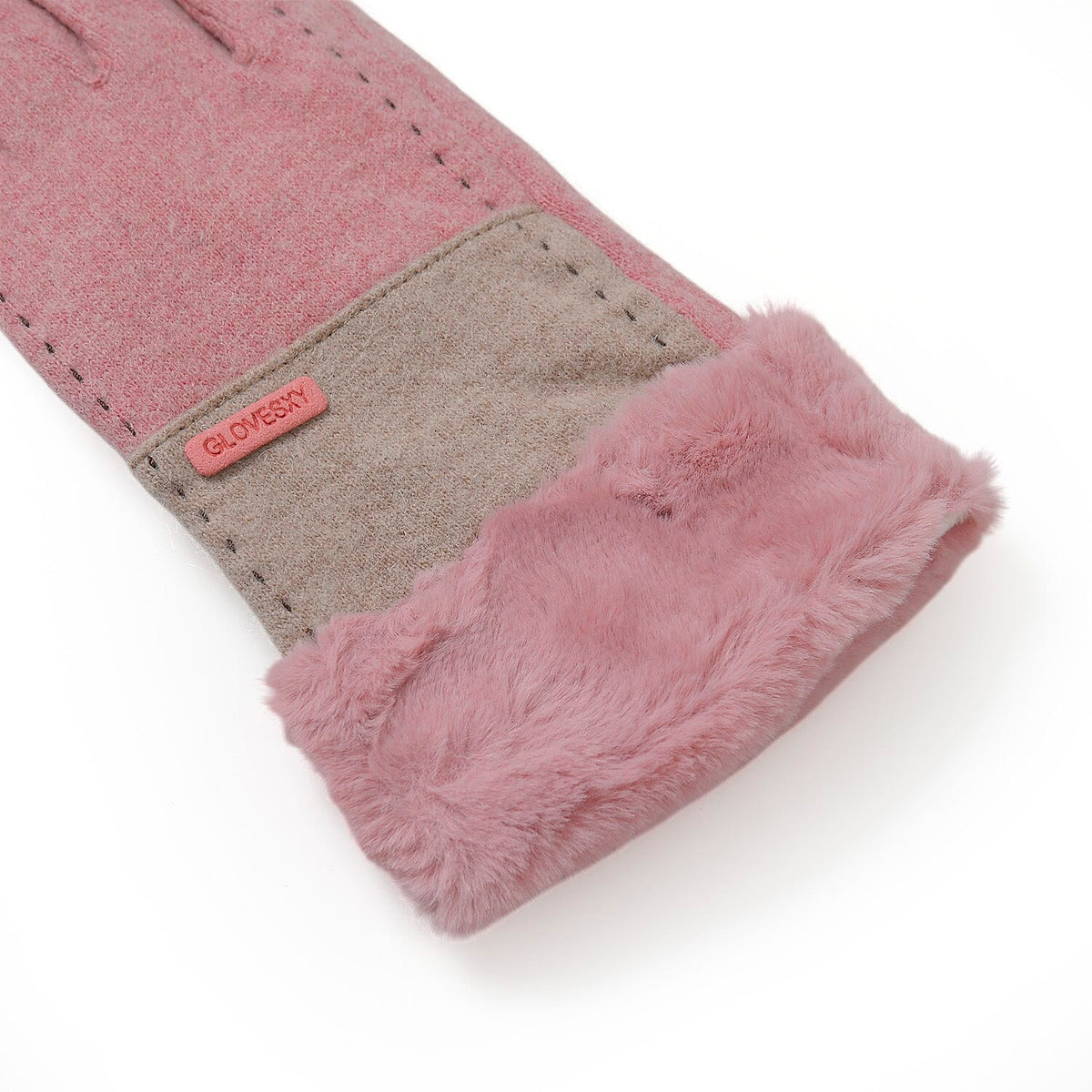 Styled By Glove and Mitten (Size - One Size) - Pink &amp; Grey V32747296 6