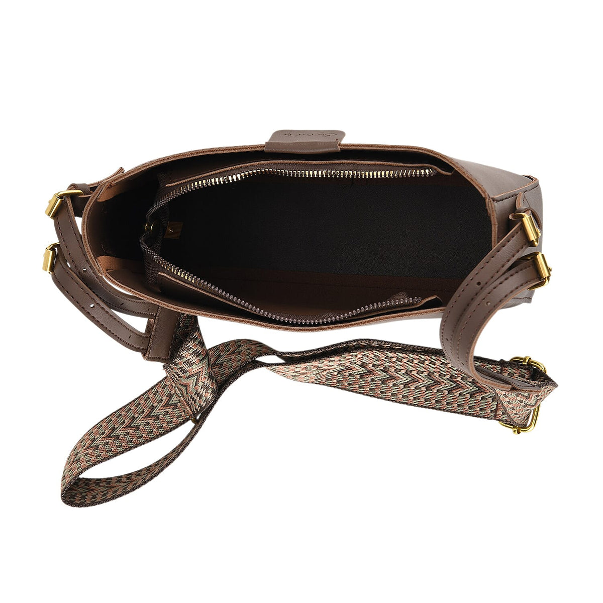 Styled By Crossbody Bag (Size - One Size) - Coffee V32582322 6