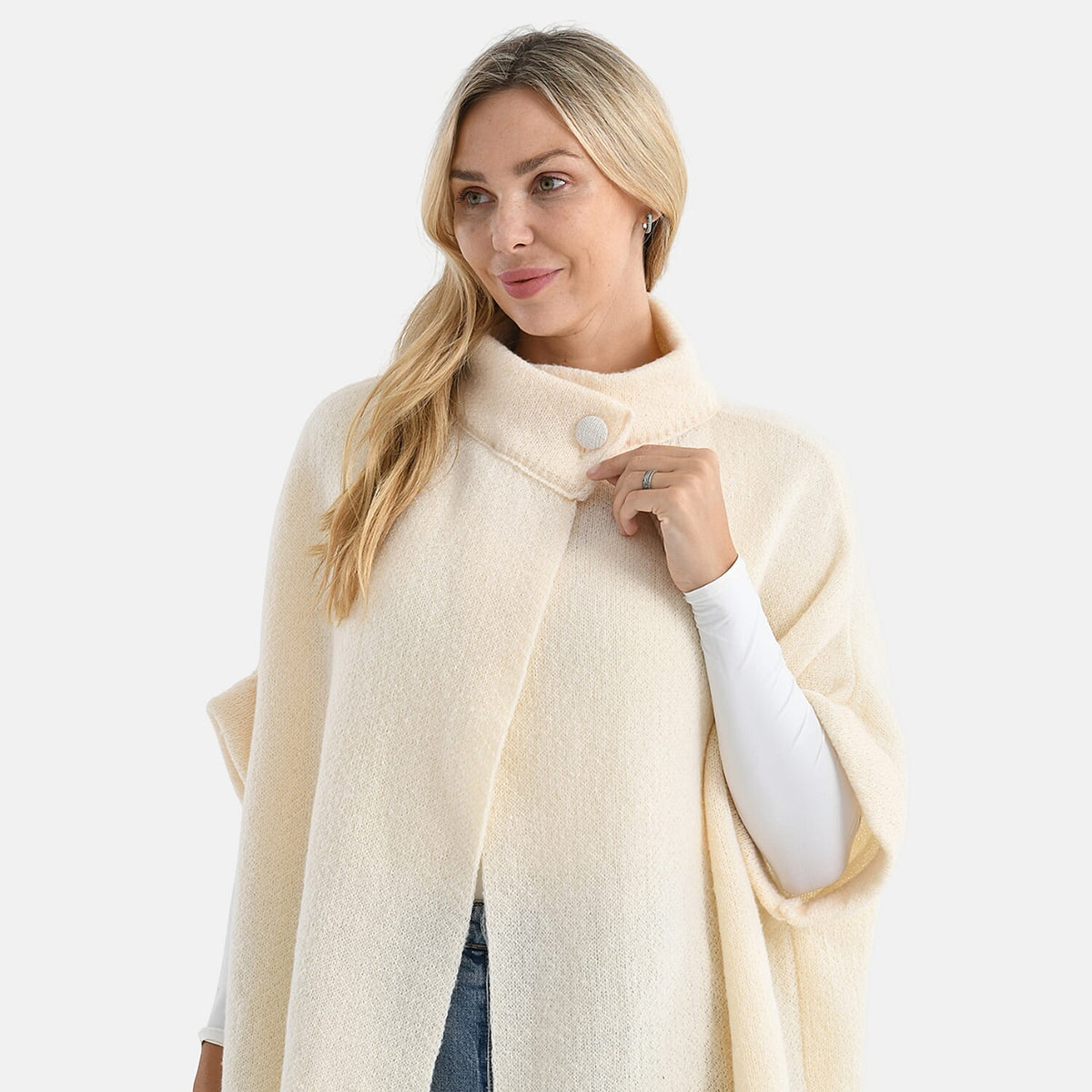 Styled By Patterned Cardigan (Size - One Size) - White V32606470 5